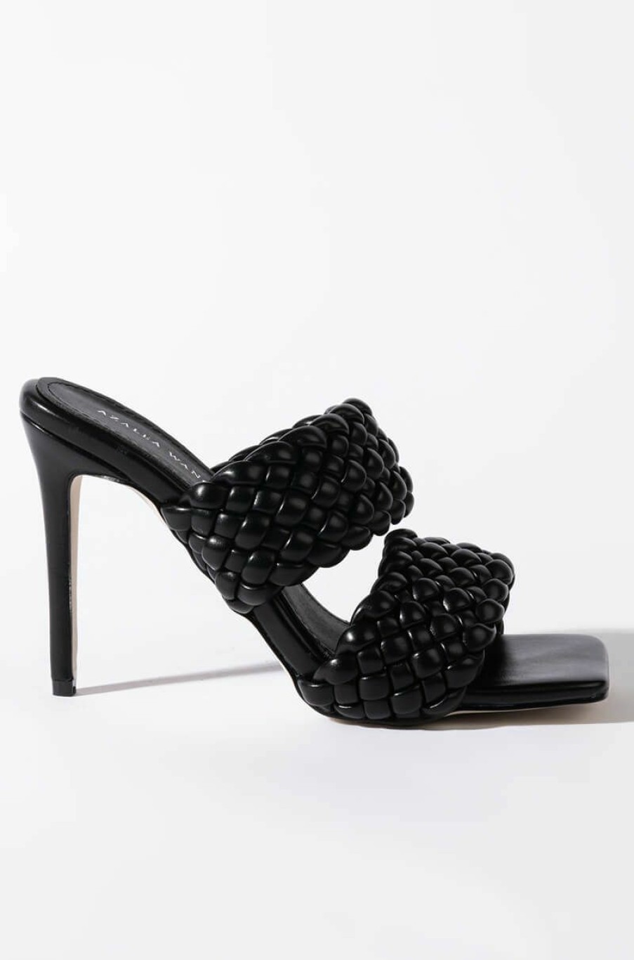 Shoes * | Azalea Wang All Your Love Stiletto Sandal In Black