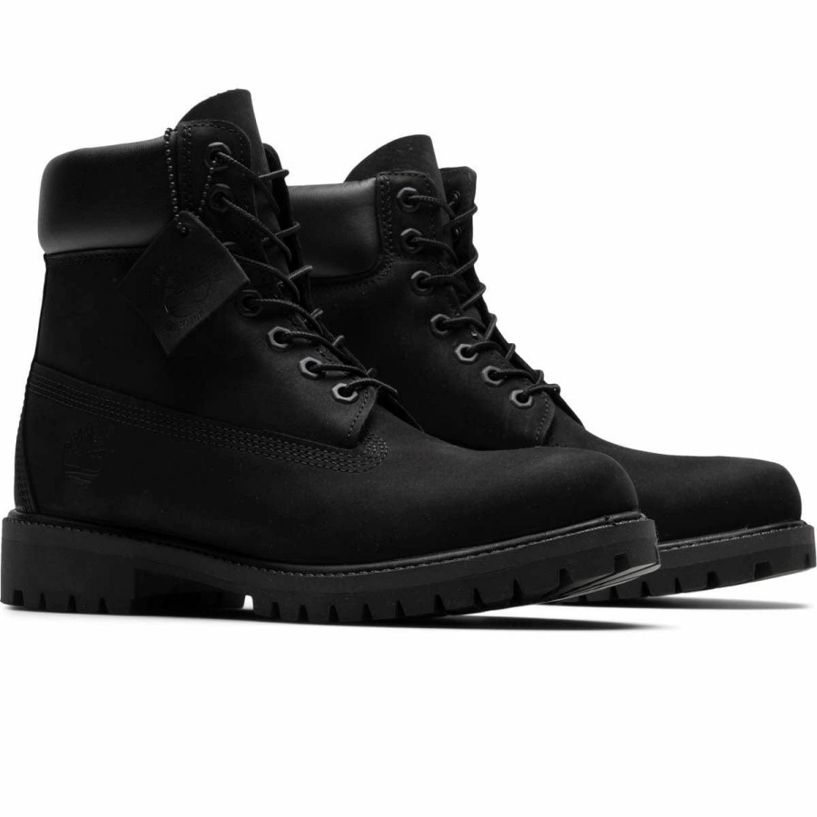 Footwear * | Timberland 6In. Premium Boot Black Nubuck