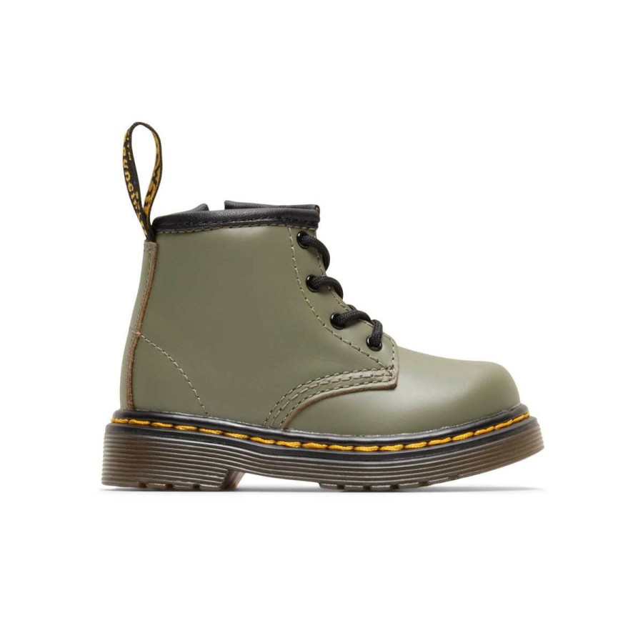 Footwear * | Dr. Martens 1460 Toddler Boots Khaki Green Romario