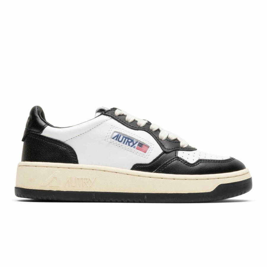 Footwear * | Autry Women'S Medalist Low Leat/Leat Black