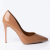 Shoes * | Azalea Wang Take Me Out Stiletto Pump In Dark Nude