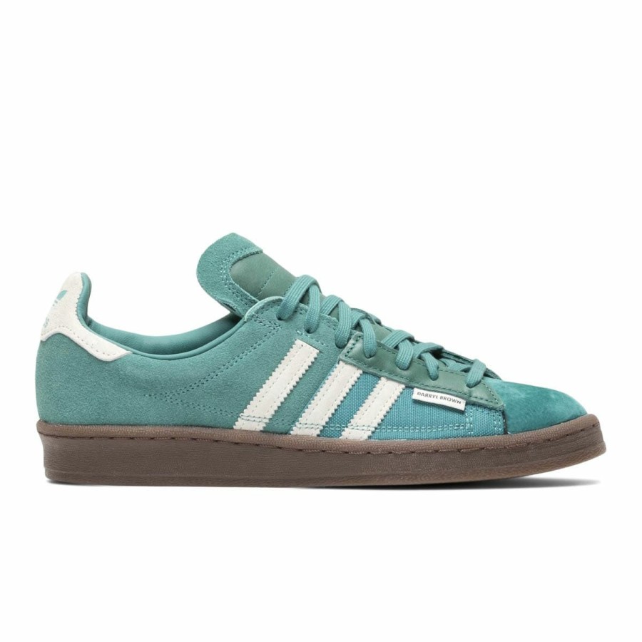 Footwear * | Adidas X Darryl Brown Campus 80 Jade Green/Forest Green/Off White